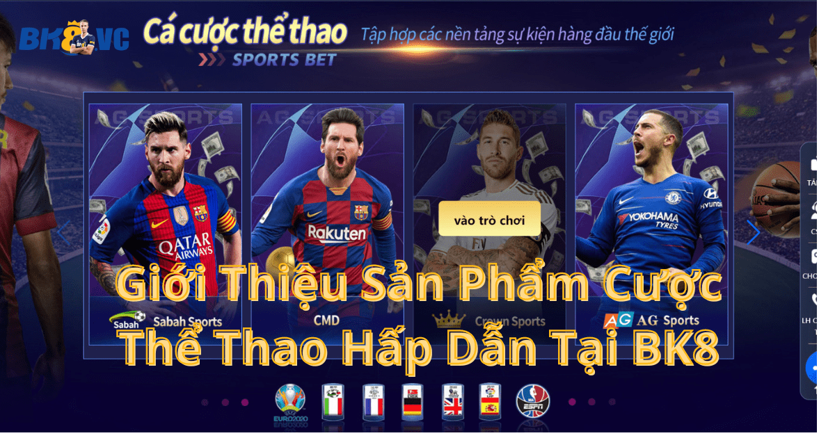 ca cuoc the thao bk8 - BK8 VC